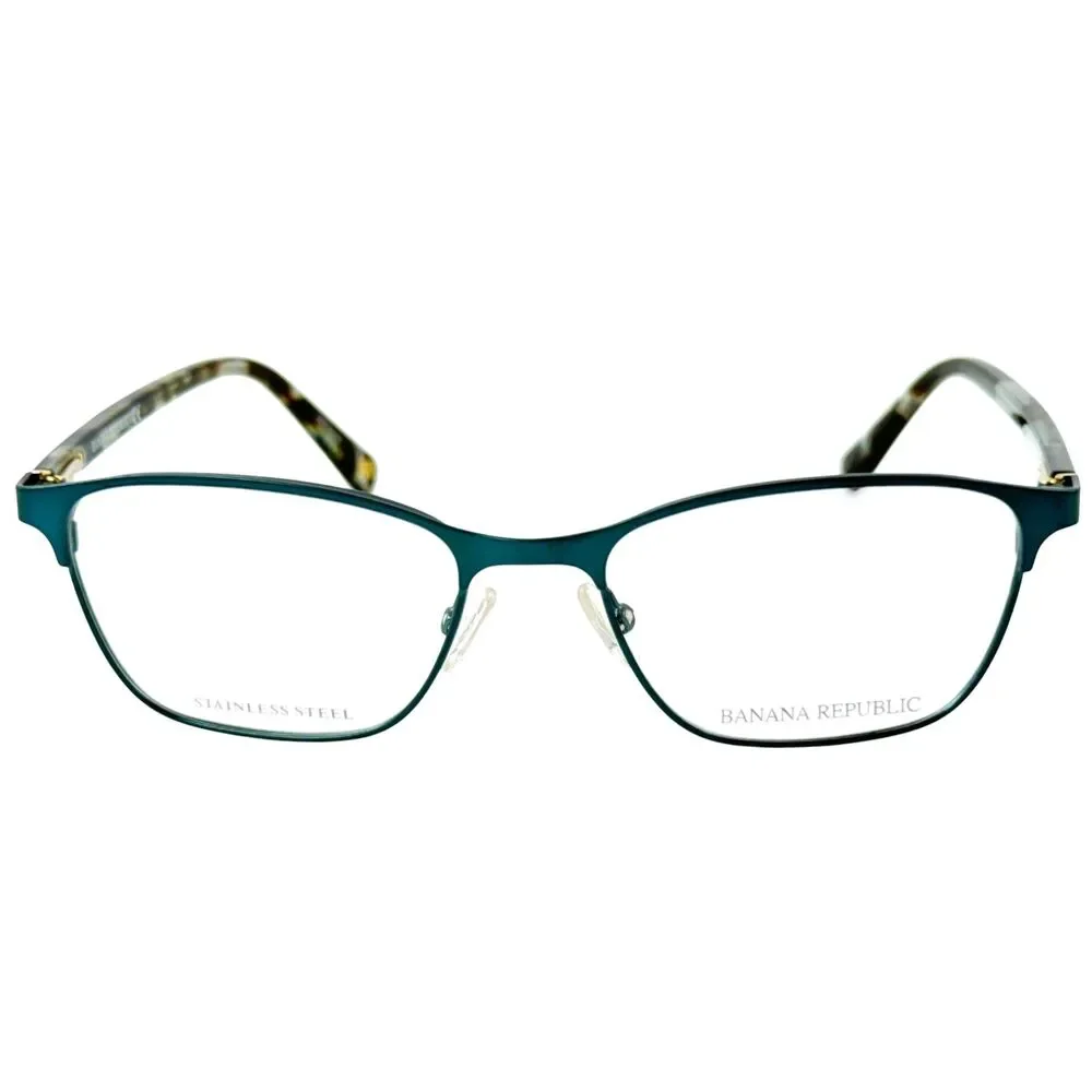 Banana Republic Camila  Womens Metal Eyeglass Frame Z19 Teal 51-17 w Case